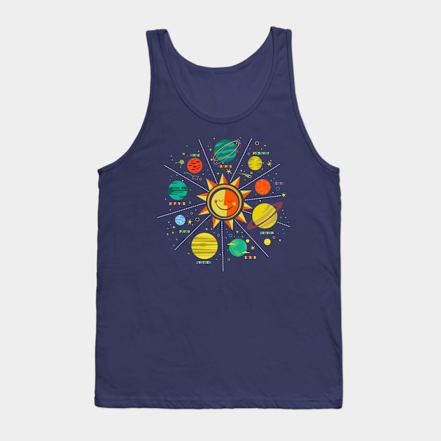 solar system fun Tank Top by richhwalsh